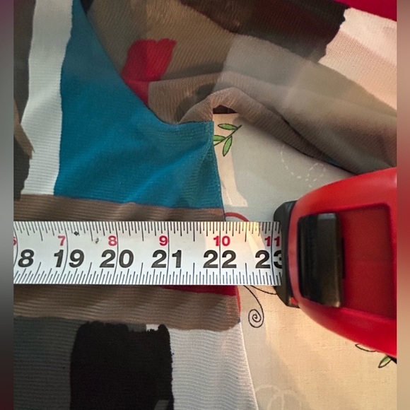 Ali Miles Womens Artsy Tunic Top Size
L Multicolor Scoop Neck Fairy Whimsical - Picture 7 of 12